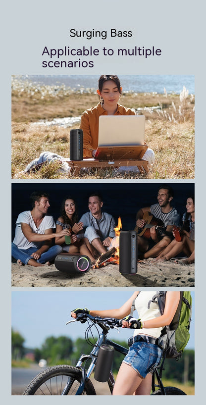 Outdoor Waterproof Vehicle-mounted S49Pro Wireless Bluetooth Speaker