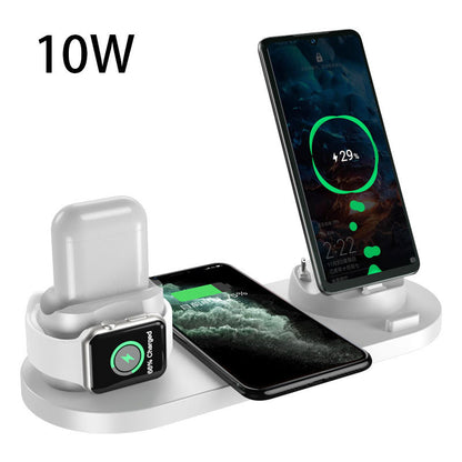 Wireless 6 In 1 Charging Dock Station