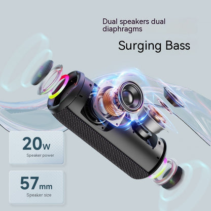 Outdoor Waterproof Vehicle-mounted S49Pro Wireless Bluetooth Speaker